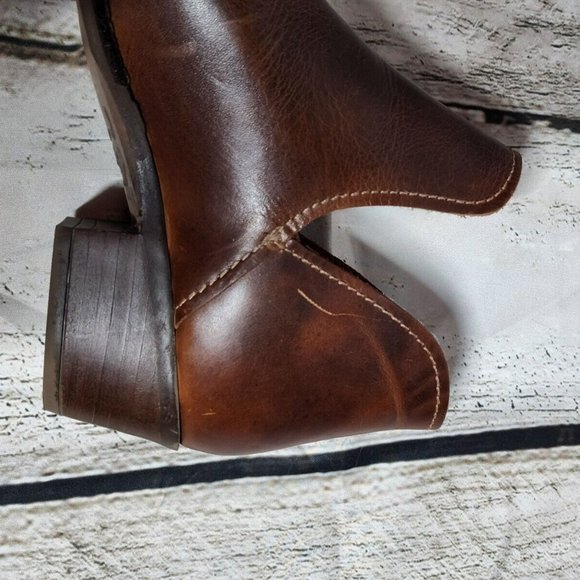 Steve Madden Brown Ankle Booties - Picture 10 of 10